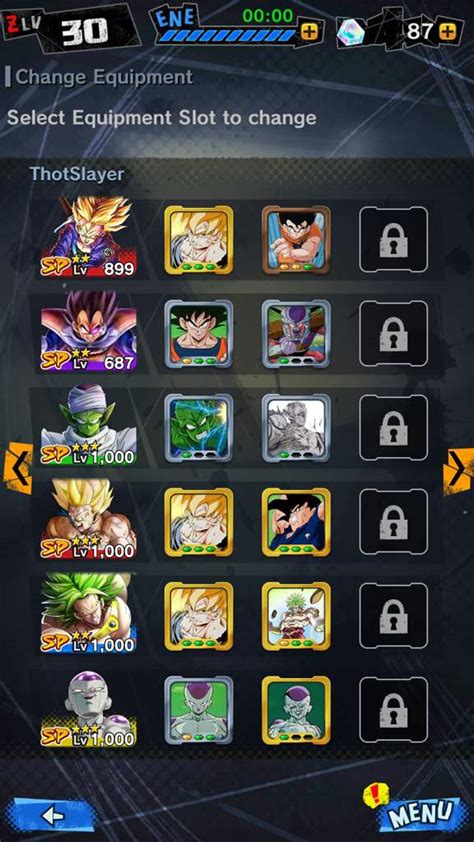 Showing which Z Abilities your characters get affected by. . Dragon ball legends equipment calculator